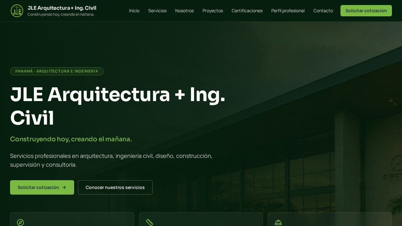 Proyecto JLE Arquitectura + Ing. Civil